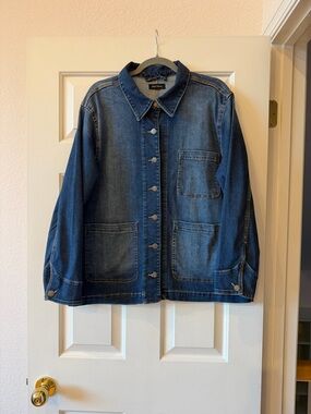 Well Worn Blue Denim Jacket